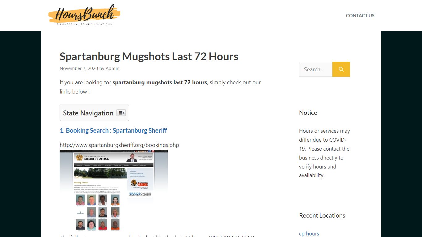 Spartanburg Mugshots Last 72 - Booking Search ...